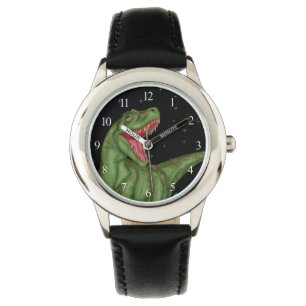 Dinosaur - prähistorische Nacht Armbanduhr