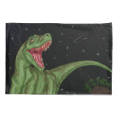 Dinosaur - prähistorische Nacht Kissenbezug (Rückseite)