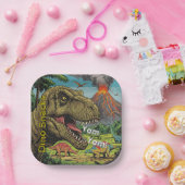 Dinosaur Prähistorisches Party Pappteller (Party)