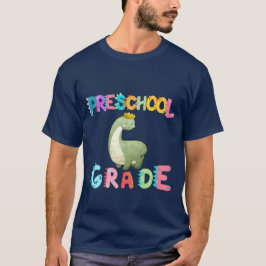 Dinosaur Preschool GRADE Squad Lehrschule T-Shirt