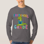 Dinosaur Preschool GRADE Squad Lehrschule T-Shirt (Vorderseite)