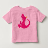 Dinosaur Princess Shirt (Vorderseite)