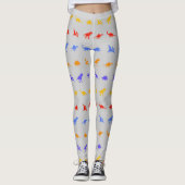 Dinosaur Print Leggings (Vorderseite)