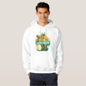 DINOSAUR QUOTE CARTOON HOODIE (Vorne ganz)