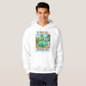 DINOSAUR QUOTE CARTOON HOODIE (Vorne ganz)