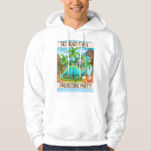 DINOSAUR QUOTE CARTOON HOODIE (Vorderseite)