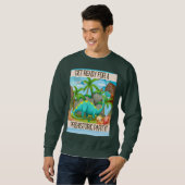 DINOSAUR QUOTE CARTOON SWEATSHIRT (Vorne ganz)