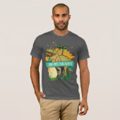 DINOSAUR QUOTE CARTOON T-Shirt (Vorne ganz)