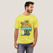 DINOSAUR QUOTE CARTOON T-Shirt (Vorne ganz)