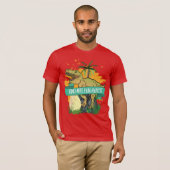 DINOSAUR QUOTE CARTOON T-Shirt (Vorne ganz)