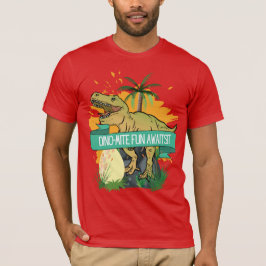 DINOSAUR QUOTE CARTOON T-Shirt