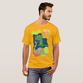 DINOSAUR QUOTE CARTOON T-Shirt (Vorne ganz)