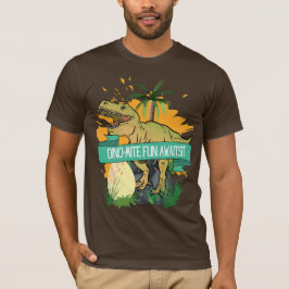 DINOSAUR QUOTE CARTOON T-Shirt