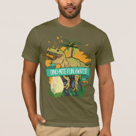 DINOSAUR QUOTE CARTOON T-Shirt