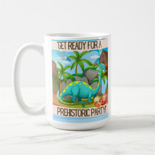 DINOSAUR QUOTE DESIGN KAFFEETASSE