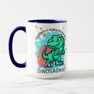 DINOSAUR QUOTE DESIGN TASSE