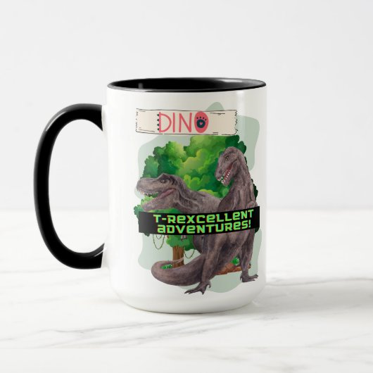 DINOSAUR QUOTE DESIGN TASSE (Links)