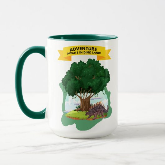 DINOSAUR QUOTE DESIGN TASSE (Links)