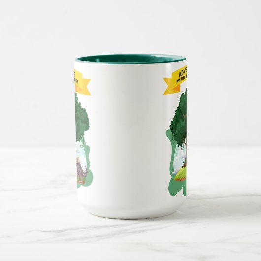 DINOSAUR QUOTE DESIGN TASSE (Zentrum)