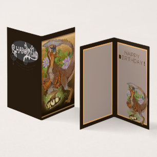 Dinosaur Raptor Jungle Art Geburtstag