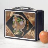 Dinosaur Raptor Jungle Art Metall Brotdose (Beispiel)