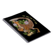 Dinosaur Raptor Jungle Art Notizblock (Rechte Seite)