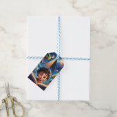 Dinosaur Raum Geschenkanhänger (Mit Garn)