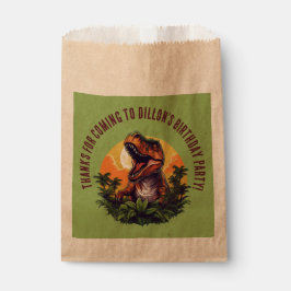 Dinosaur Rawr Birthday Geschenktütchen