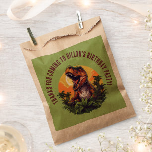 Dinosaur Rawr Birthday Geschenktütchen