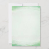 Dinosaur Rawr Boy Baby Shower Party Einladung (Rückseite)