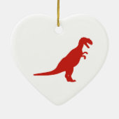 Dinosaur Red Keramikornament (Hinten)