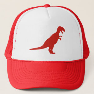 Dinosaur Red Truckerkappe