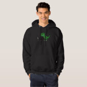 Dinosaur Rex Berner Rindshund Hoodie (Vorne ganz)