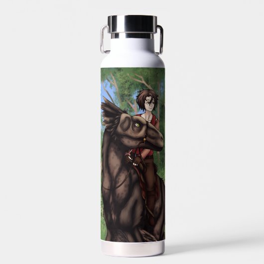 Dinosaur Rider Trinkflasche (Vorne)