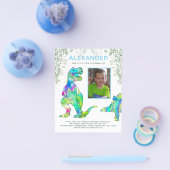 Dinosaur Roar Geburtstagsparty Einladung Flyer (Einzeln)