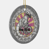 Dinosaur Robot-Ornament Keramik Ornament (Rechts)