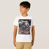 Dinosaur Robot Outer Space T - Shirt (Vorne ganz)