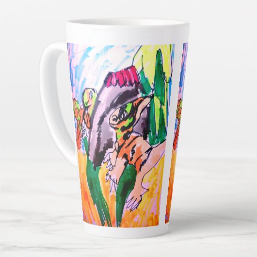 Dinosaur rocks  milchtasse (Linke Ecke)