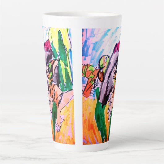 Dinosaur rocks  milchtasse (Vorderseite)