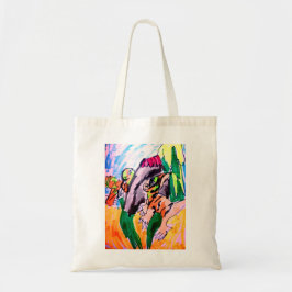 Dinosaur rocks tragetasche