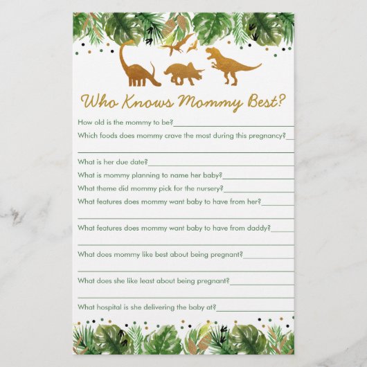 Dinosaur Safari, der Mommy Best Game kennt (Vorderseite)