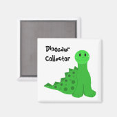 Dinosaur Sammler Magnet (Vorderseite/Rückseite)