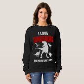 Dinosaur  Sarcastic Paleontology Rex  Dinosaurs Sweatshirt (Vorne ganz)