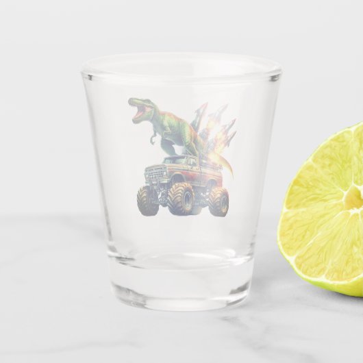 Dinosaur  schnapsglas (Rückseite)