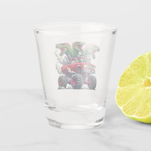 Dinosaur  schnapsglas (Rückseite)