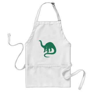 Dinosaur Schürze Green