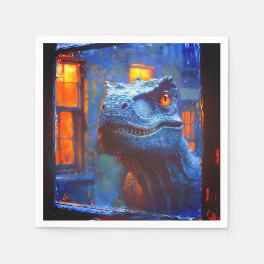 DInosaur Serviette (Vorderseite)