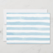 Dinosaur & Shark Under the Sea Sibling Birthday Einladung (Rückseite)