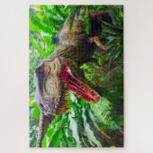 Dinosaur Singapore Zoo. Jigsaw Puzzle (Vertikal)