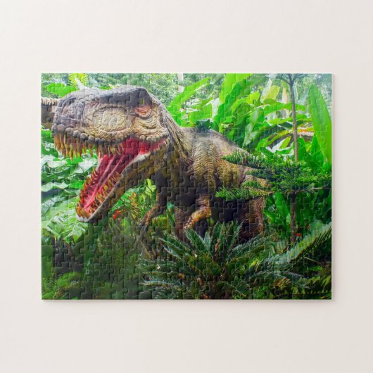 Dinosaur Singapore Zoo. Puzzle (Horizontal)
